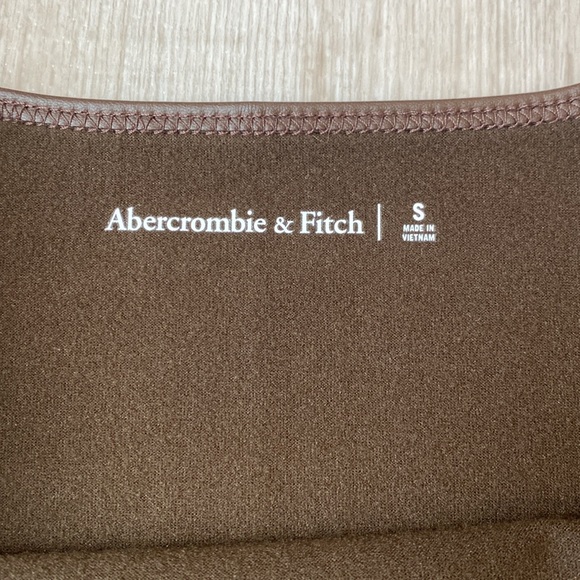Abercrombie faux Leather Bodysuit - Picture 4 of 6